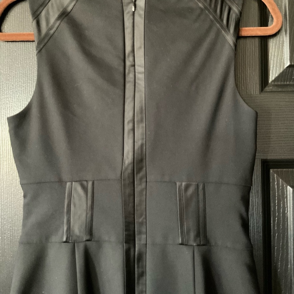 Cache Elegant, Yet Classic Black Fitted Dress - image 7